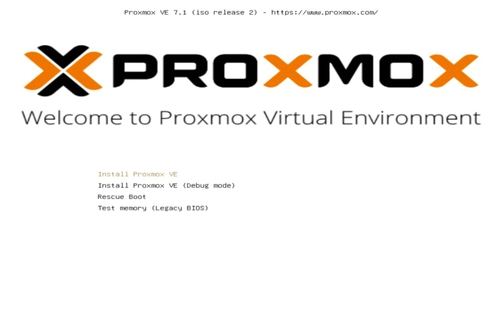 Proxmox_install
